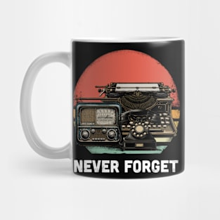 Retro Never Forget Mug